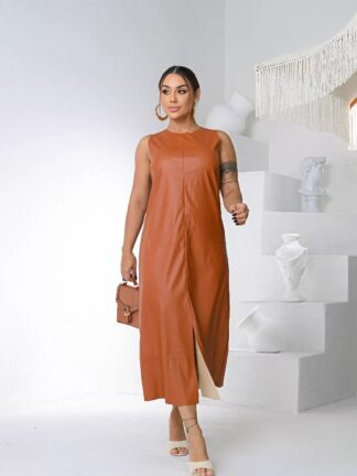 VESTIDO COURO MALIA