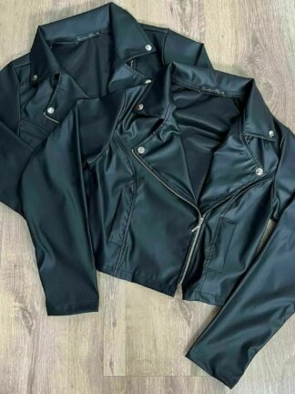 JAQUETA LAVÍNIA COURO