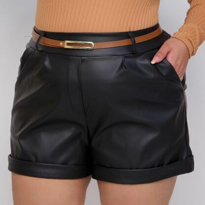 SHORTS COURO CURVE NATALIE - Image 2