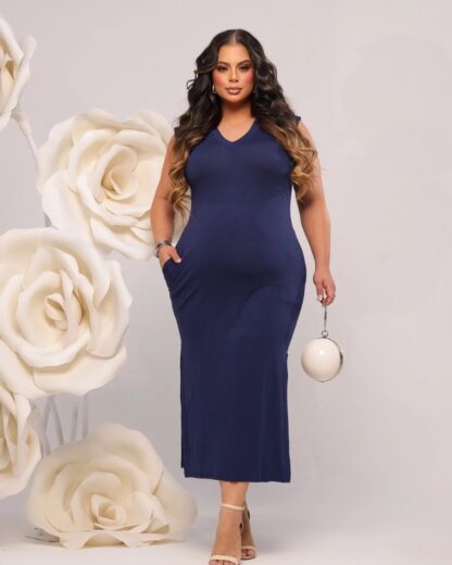 VESTIDO VISCOLYCRA CURVE VERA