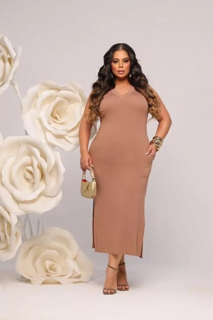 VESTIDO VISCOLYCRA CURVE VERA - Image 5