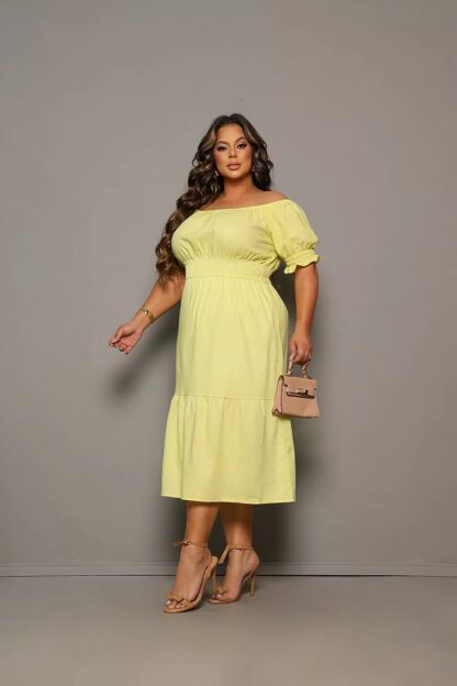 VESTIDO LINHO CURVE MARIANE - Image 6